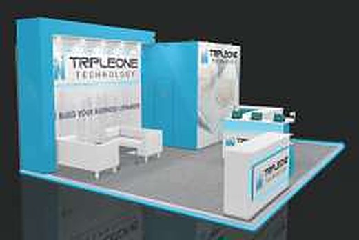 Fabricated expo booth