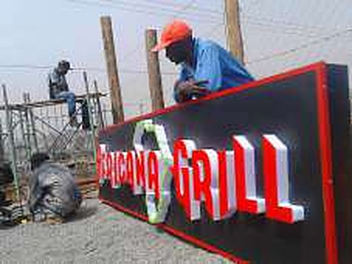 Jalark Designs – fab signage install